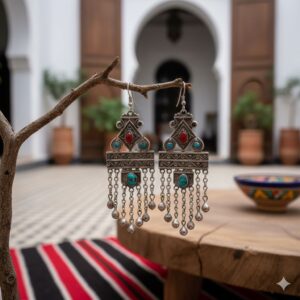 Boucles d'oreilles en argent