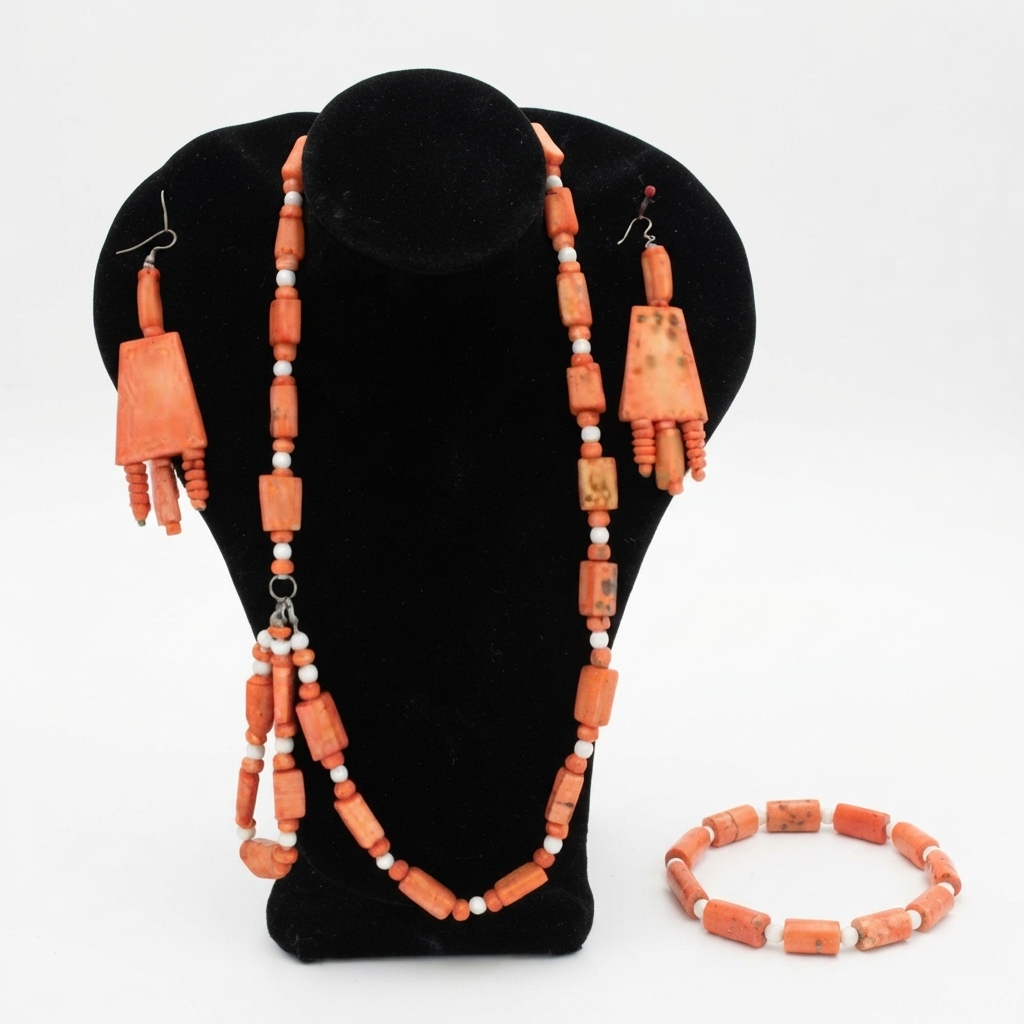 Collier "Parure de Nador" – Tissage de Perles