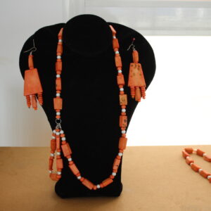 Collier "Parure de Nador" – Tissage de Perles