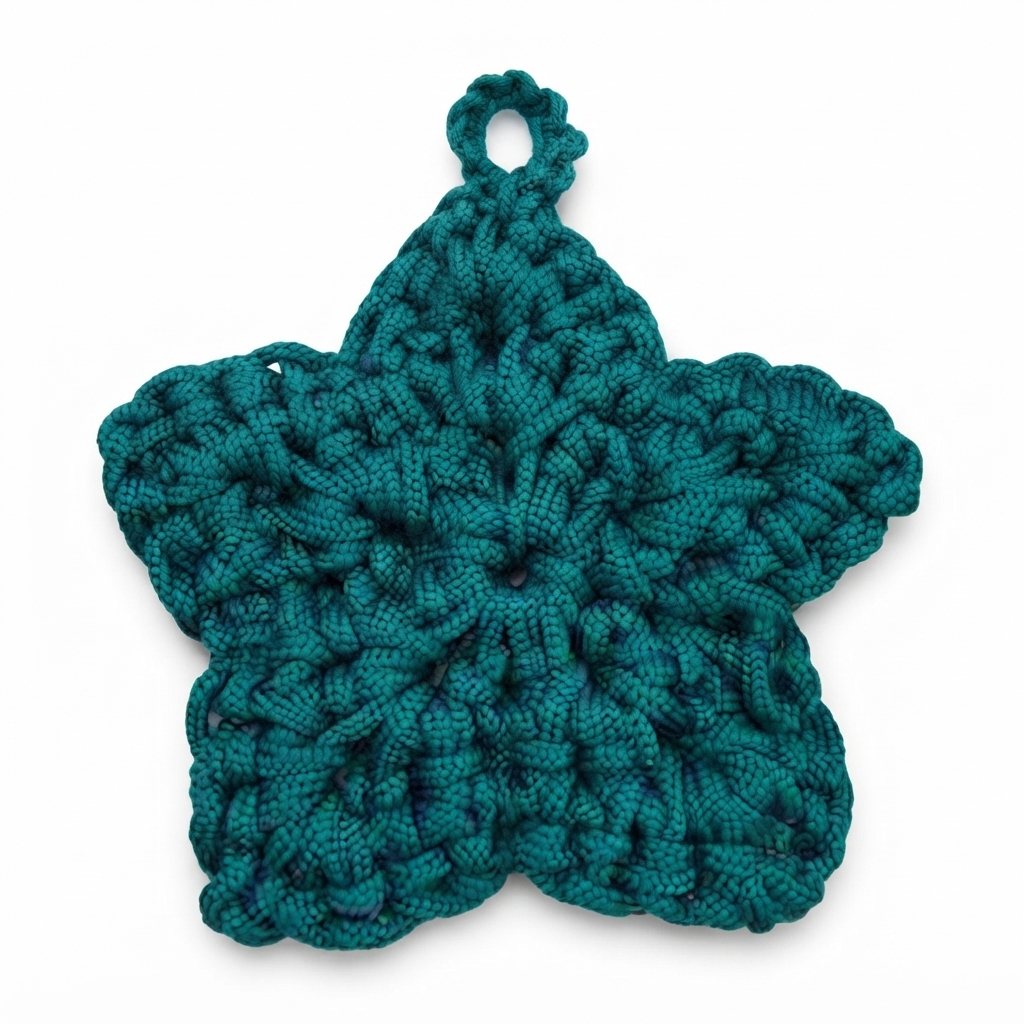 Étoile Artisanale en Crochet