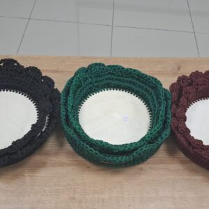 Corbeille Artisanale en Crochet