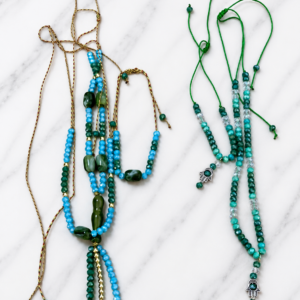 Ensembles de Bijoux Artisanaux Perlés