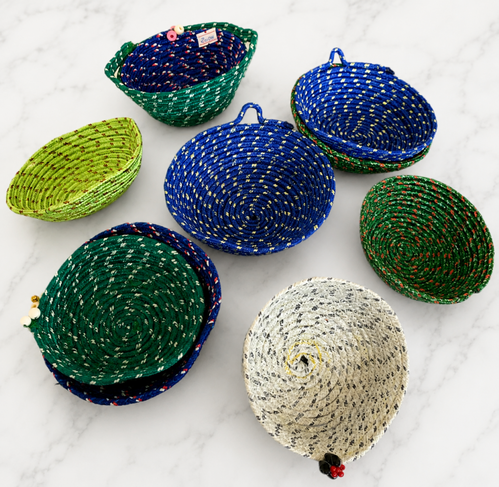 Paniers Artisanaux Tressés – Rangement Déco Éco-Responsable