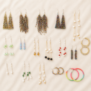 Collection Boucles d'Oreilles Artisanales – L'Élégance du Fait Main
