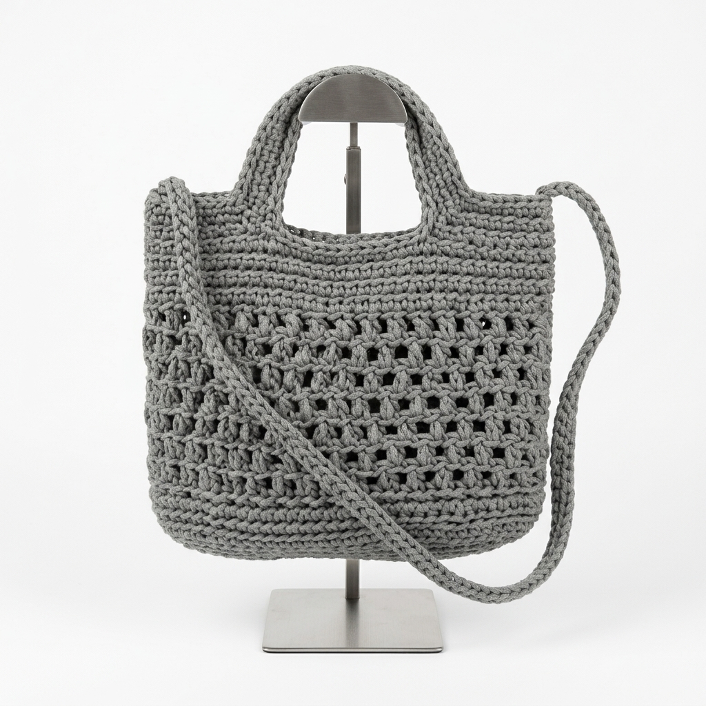 Sac artisanal crocheté
