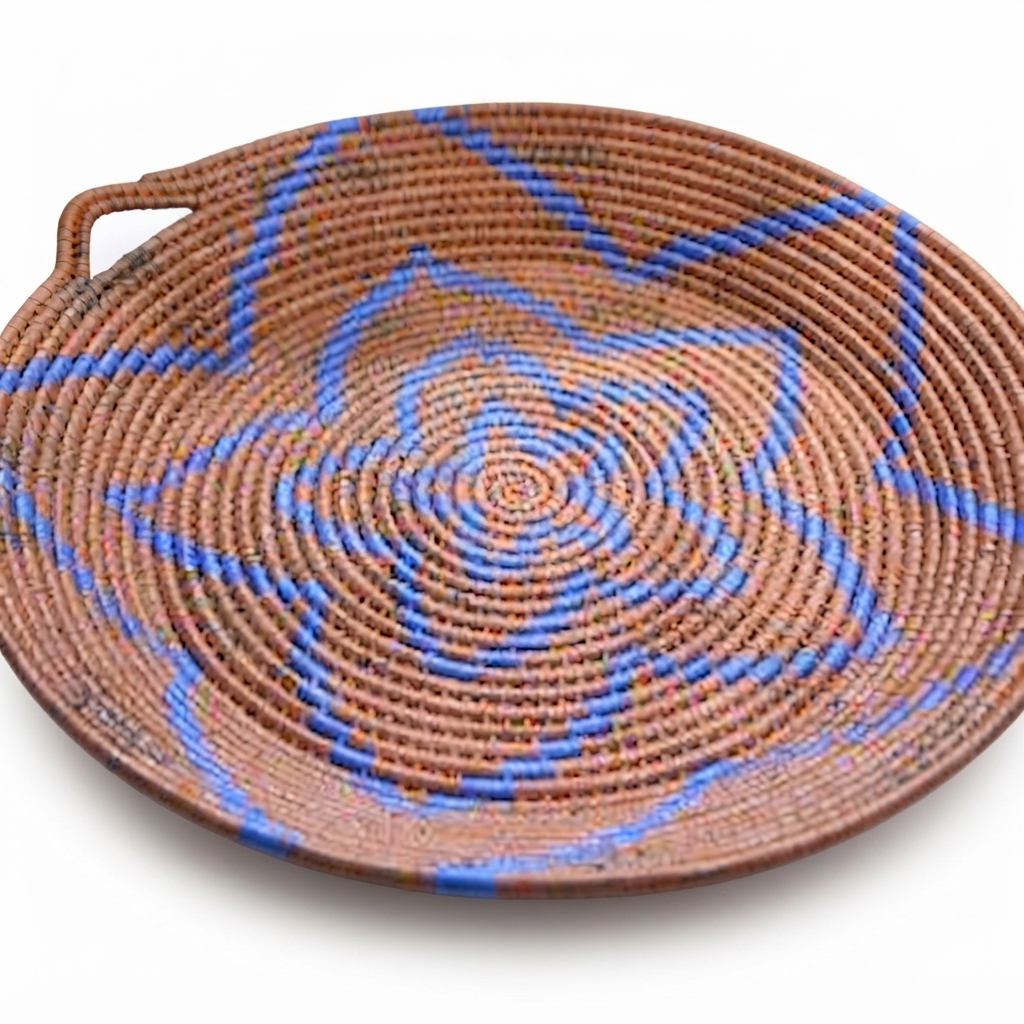un panier artisanal