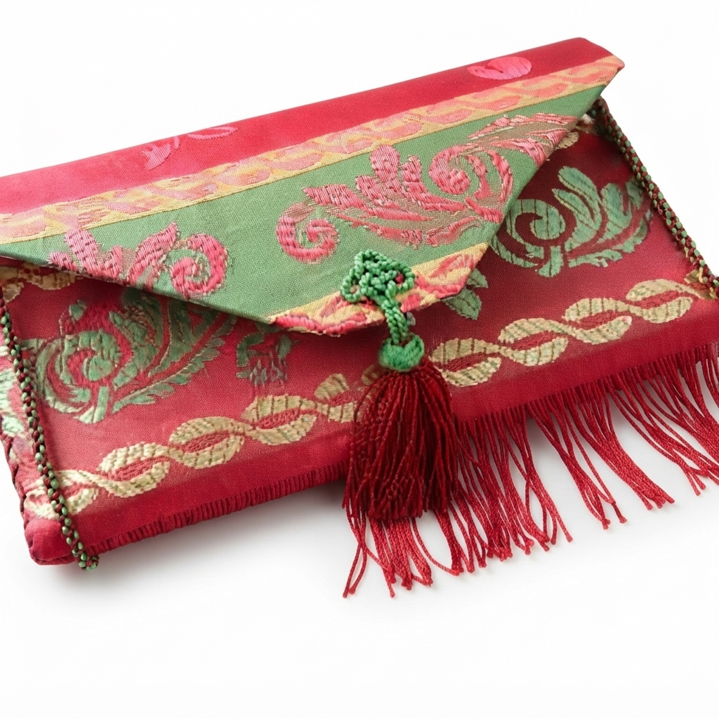 pochette artisanale de style marocain