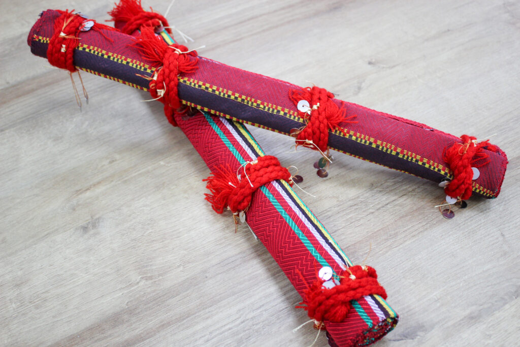 Ceintures artisanales marocaines (sabniya)