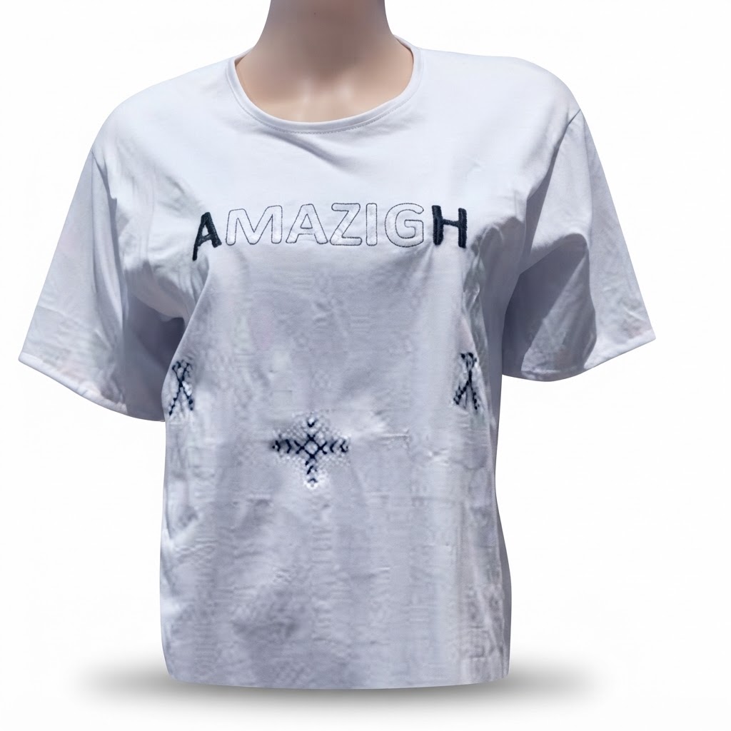 T‑shirt artisanal amazigh.