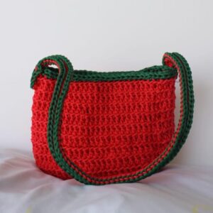 Sac artisanal crocheté