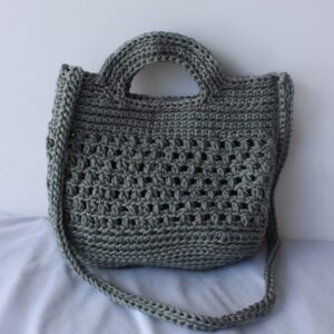 Sac artisanal crocheté