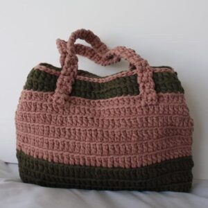 Sac artisanal crocheté